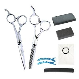 박준 헤어 미용 커트 숱 가위 커트보 가위집 세트 8종_이미지