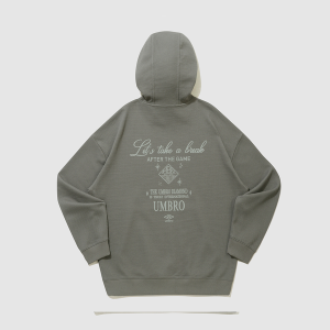 레이트 체크아웃 와플 후드 티셔츠 UQ221CHD49