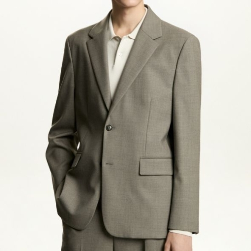 DKNY 남성 울 데일리 세퍼레이트 재킷 세피아베이지 DM2F8WJS081M SE