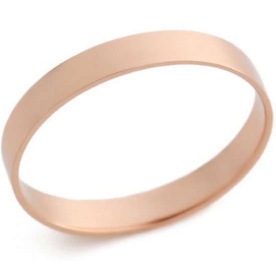 비앤비골드 18K 3.0mm 민자 열손가락 레이어드 평반지 NPR32696