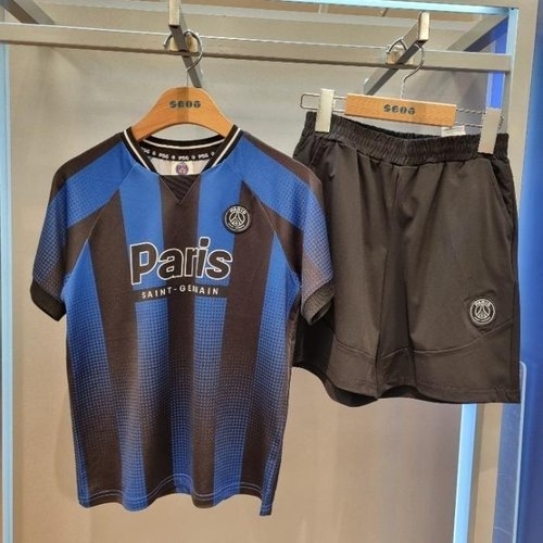 에스핏 HC22 psg 도트전판유니폼4부세 쥬니어 psg 도트전판유니폼4부반바지세트 sjz30 33104281_이미지