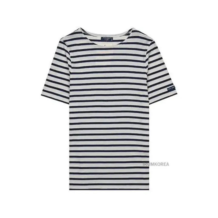 세인트제임스 SS25 공용 레반트 티셔츠 9863 50 ECRU MARINE 322527_이미지