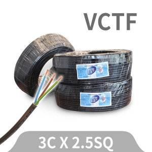 퍼스트LED VCTF 전선 케이블 3C 2.5 SQ 연선 10M 단위