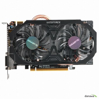 GIGABYTE 지포스 <b>GTX660</b> UDV OC D5 3GB WINDFORCE 2X