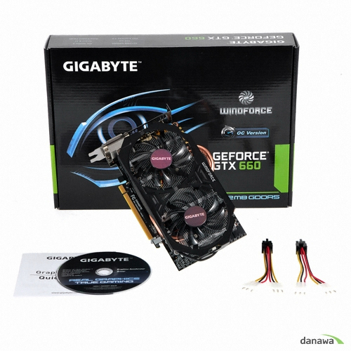 GIGABYTE ������ GTX660 UDV OC D5 3GB WINDFORCE 2X