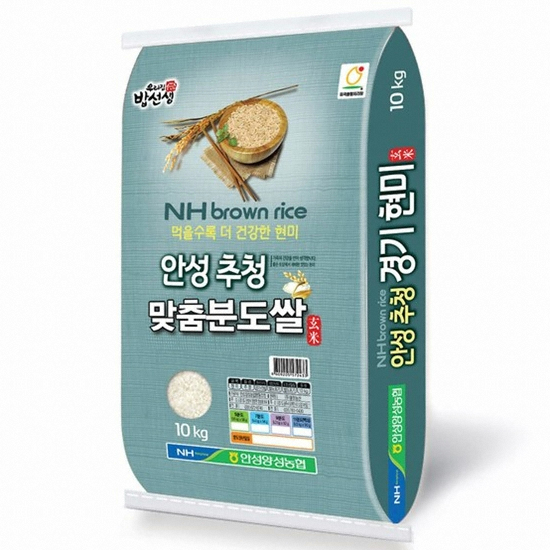 우리집밥선생 안성 추청 5분도미 10kg (20년산) (1개)