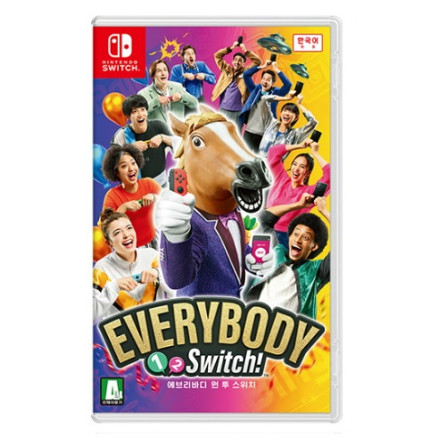 에브리바디 1-2 스위치 한글판 SWITCH, 패키지칩_이미지
