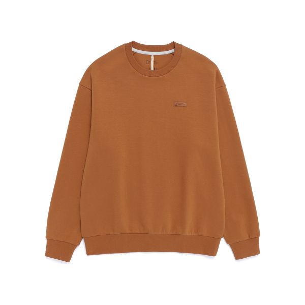 내셔널지오그래픽 블루핀 로고 세미오버핏 맨투맨 N261USW810