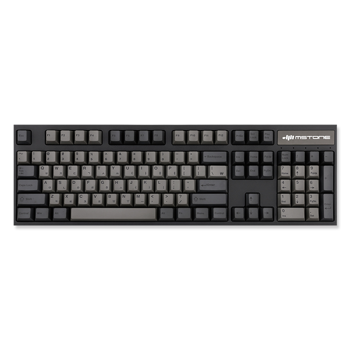 엠스톤글로벌 mStone Groove F 풀윤활 실리콘 다크그레이 (저소음 갈축, 55g)