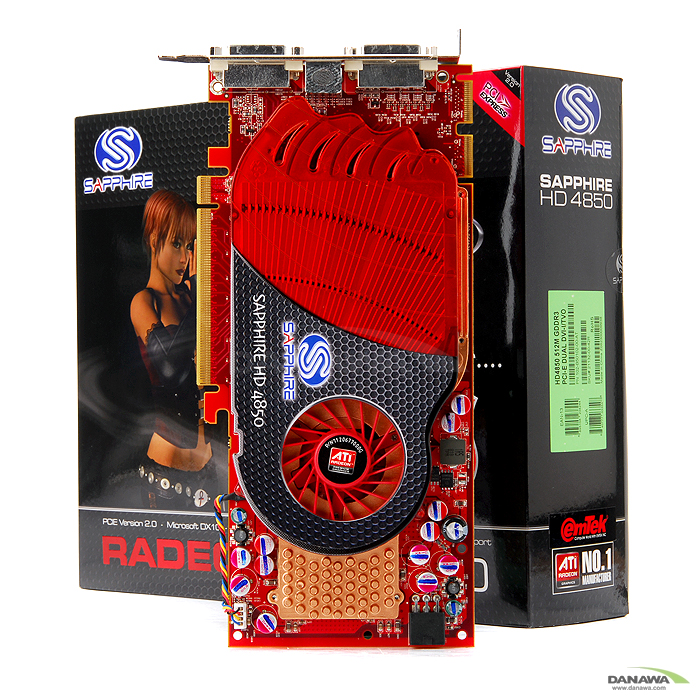 SAPPHIRE 라데온 HD 4850 512MB 이엠텍_이미지
