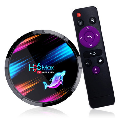 H96MAX X3 안드로이드 TV 박스 (해외구매, 4GB+64GB)