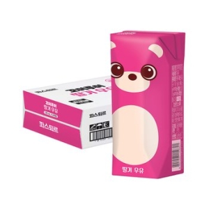 파스퇴르 꼬미루미 딸기 우유 125ml (24개)_이미지