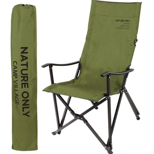 캠프빌리지 네츄럴 롱 릴렉스 체어