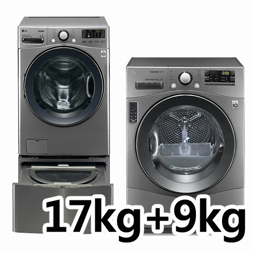 LG전자 트롬 트윈워시 F17VDWC + RH9SAW