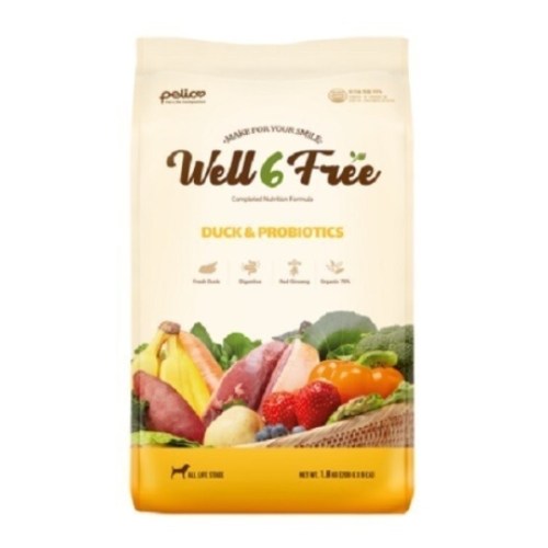 독 웰식스프리 오리&프로바이오틱스 5.6kg