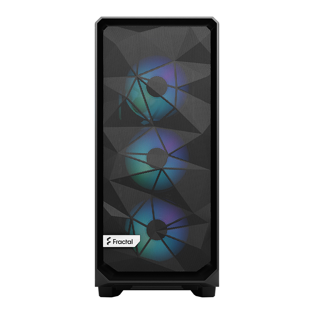 Fractal Design Meshify 2 Compact Lite RGB Light 강화유리 (블랙)_이미지