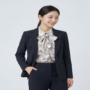 프렐린 블랙 원버트 정장자켓-R1TE231502B_이미지