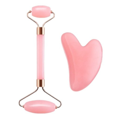 올웨일리 더블헤드 페이스 롤러 보드 + 괄사 마사지기