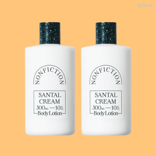논픽션 상탈 크림 바디로션 300ml (2개)_이미지