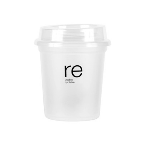 제이더블유굿즈 티스카페 반투명 미니 리유저블 텀블러 340ml (1개)_이미지