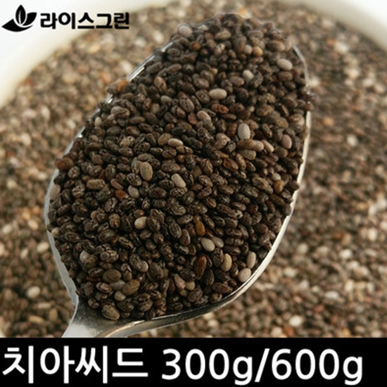 라이스그린 치아시드 300g이미지입니다. 누르면 해당 게시물로 새창이동합니다.