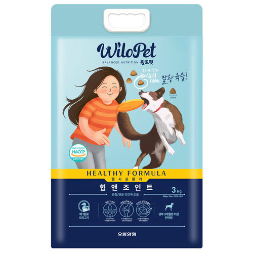 유한양행 헬시포뮬러 힙앤조인트 말랑육즙 소프트사료 3kg이미지입니다. 누르면 해당 게시물로 새창이동합니다.