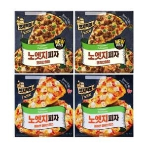 풀무원 노엣지피자 4 코리안 BBQ2+치즈1+콤비1