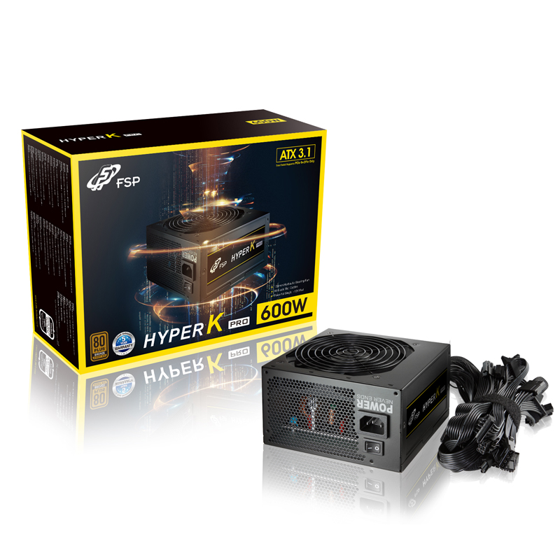 <b>FSP</b> HYPER K PRO 600W 브론즈 ATX3.1