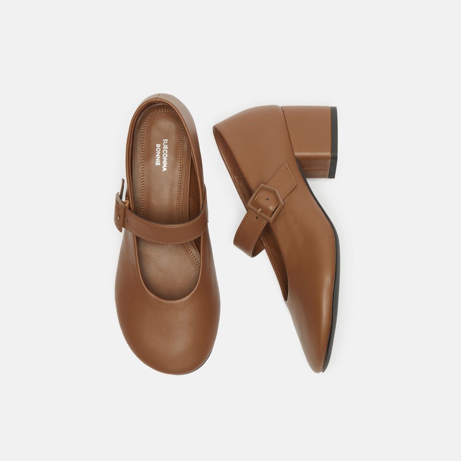 Soft mary Jane flat Brown DQ1DS26001BRN-I