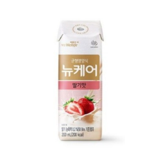 대상웰라이프 뉴케어 딸기맛 200ml (30개)_이미지