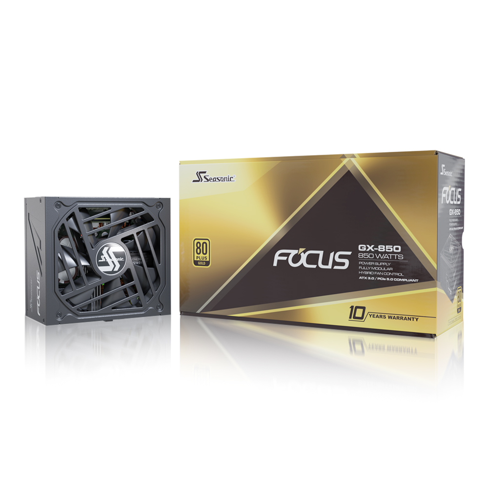 시소닉 NEW FOCUS GX-850 GOLD 풀모듈러 ATX3.0_이미지