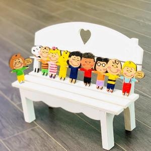 펠트박스 동네친구들 걱정인형만들기10개set 우드 실10개씩