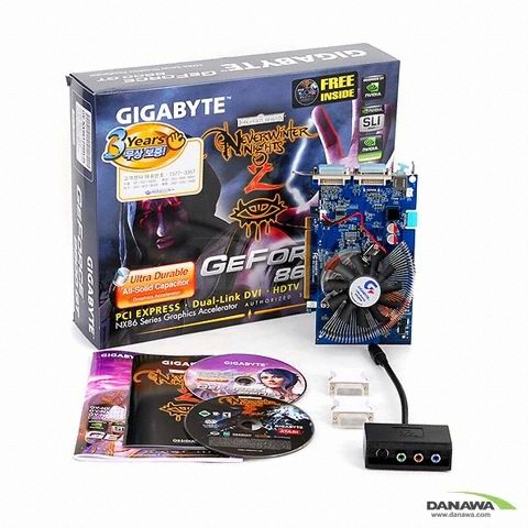 GIGABYTE ������ 8600GT 256MB �߸� �׹����ͳ�����2