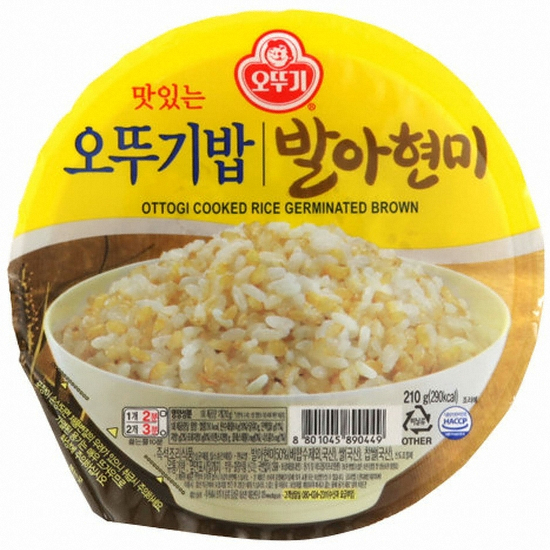 오뚜기 맛있는 오뚜기밥 발아현미 210g (15개)_이미지