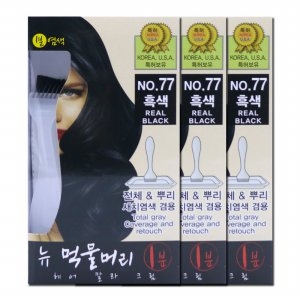 기린화장품 먹물머리 1분 염색약