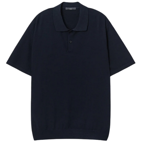 삼성물산 엠비오 미니멀 반팔 카라니트 MM2351NS1R