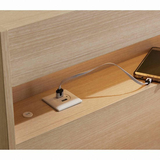 베드리움 파인드 서랍형 LED침대 Q (매트별도)_이미지