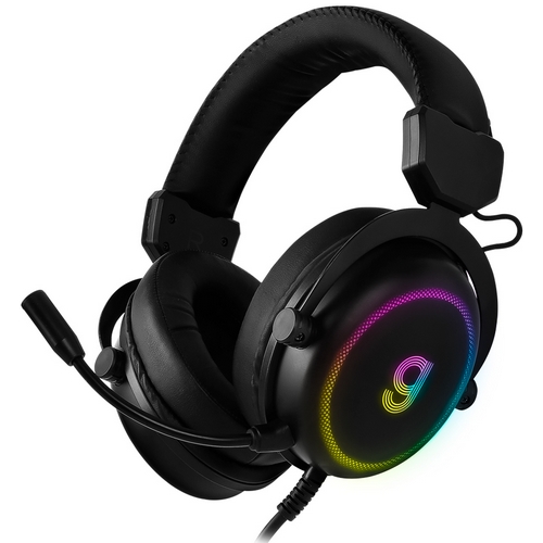 지클릭커 슈퍼히어로 G-SHOT 7.1 버추얼 게이밍 헤드셋 U3100 (블랙)_이미지