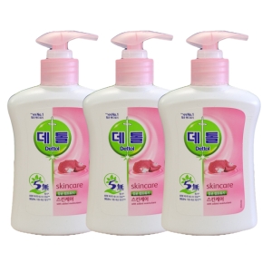 데톨 핸드워시 스킨케어 250ml (3개)_이미지