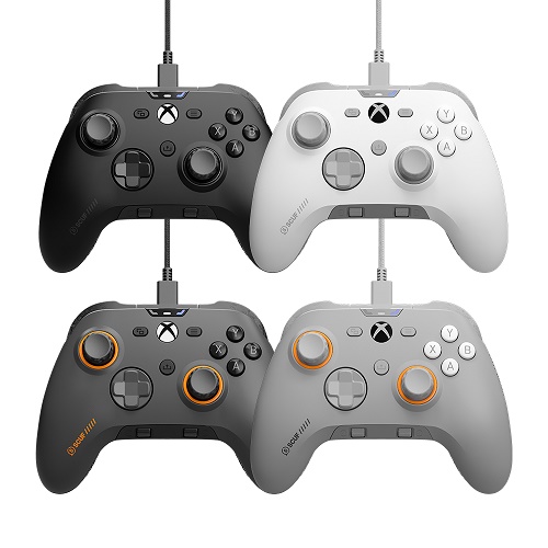 SCUF VALOR WIRED TMR 게임패드 스틸그레이_이미지