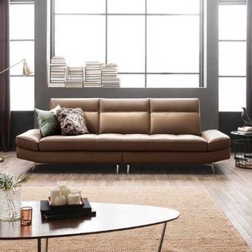 자코모 레이 이태리 천연가죽 소파 4인용 (스툴별도)