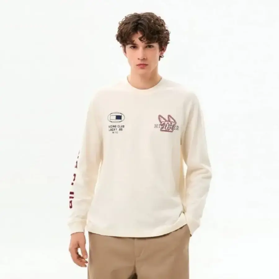 타미힐피거 모던 에슬레저 티셔츠 T12G0TPO380MT1_Z00 1370528_이미지