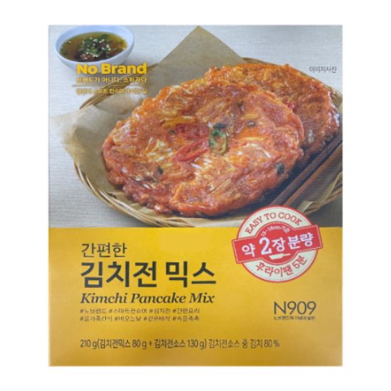 노브랜드 간편한 김치전 믹스 210g (1개)_이미지