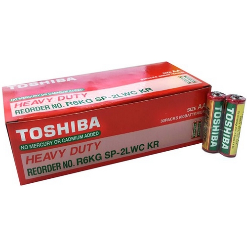 도시바 망간 AA (벌크) (60개)_이미지