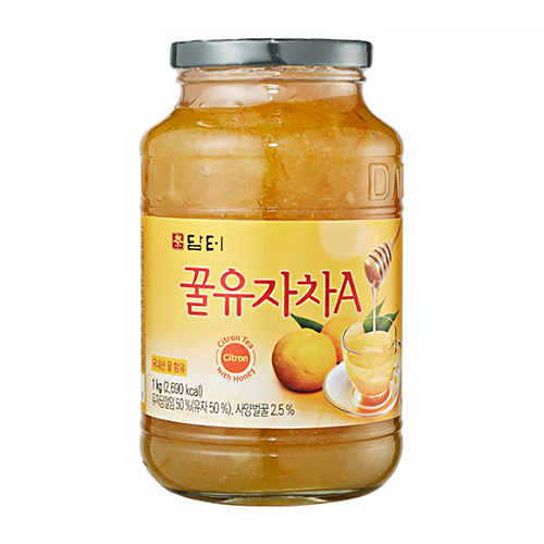 담터 꿀 유자차A 1kg (2개)