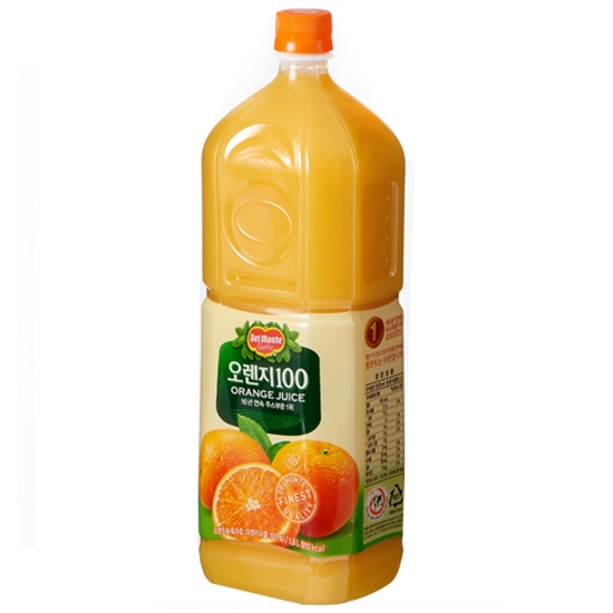 롯데칠성음료 델몬트 오렌지100 1.8L (1개)