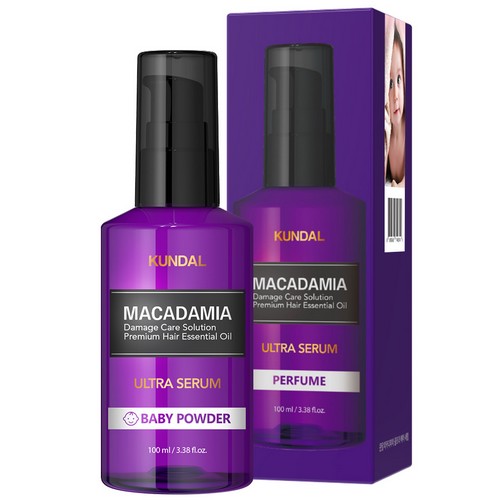 쿤달 울트라 헤어 세럼 베이비파우더 100ml (2개)_이미지