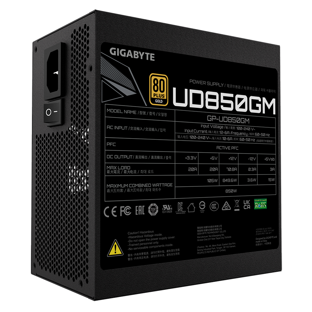GIGABYTE UD850GM 80PLUS��� Ǯ��ⷯ �Ǿ���Ʈ