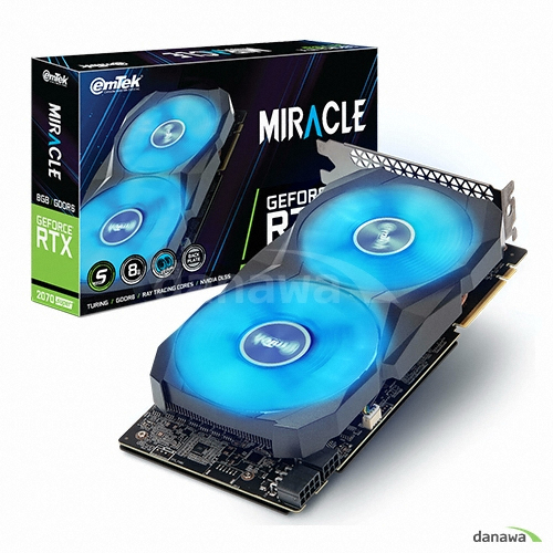 이엠텍 지포스 RTX 2070 SUPER MIRACLE D6 8GB