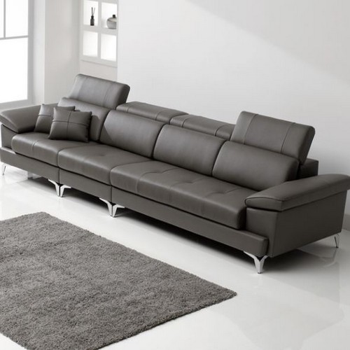 파로마 세리에 이태리 천연가죽 소파 6인용